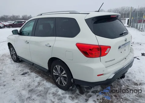 2017 Nissan Pathfinder Platinum/S/Sl/Sv from USA, damaged, VIN 5N1DR2MM7HC624819